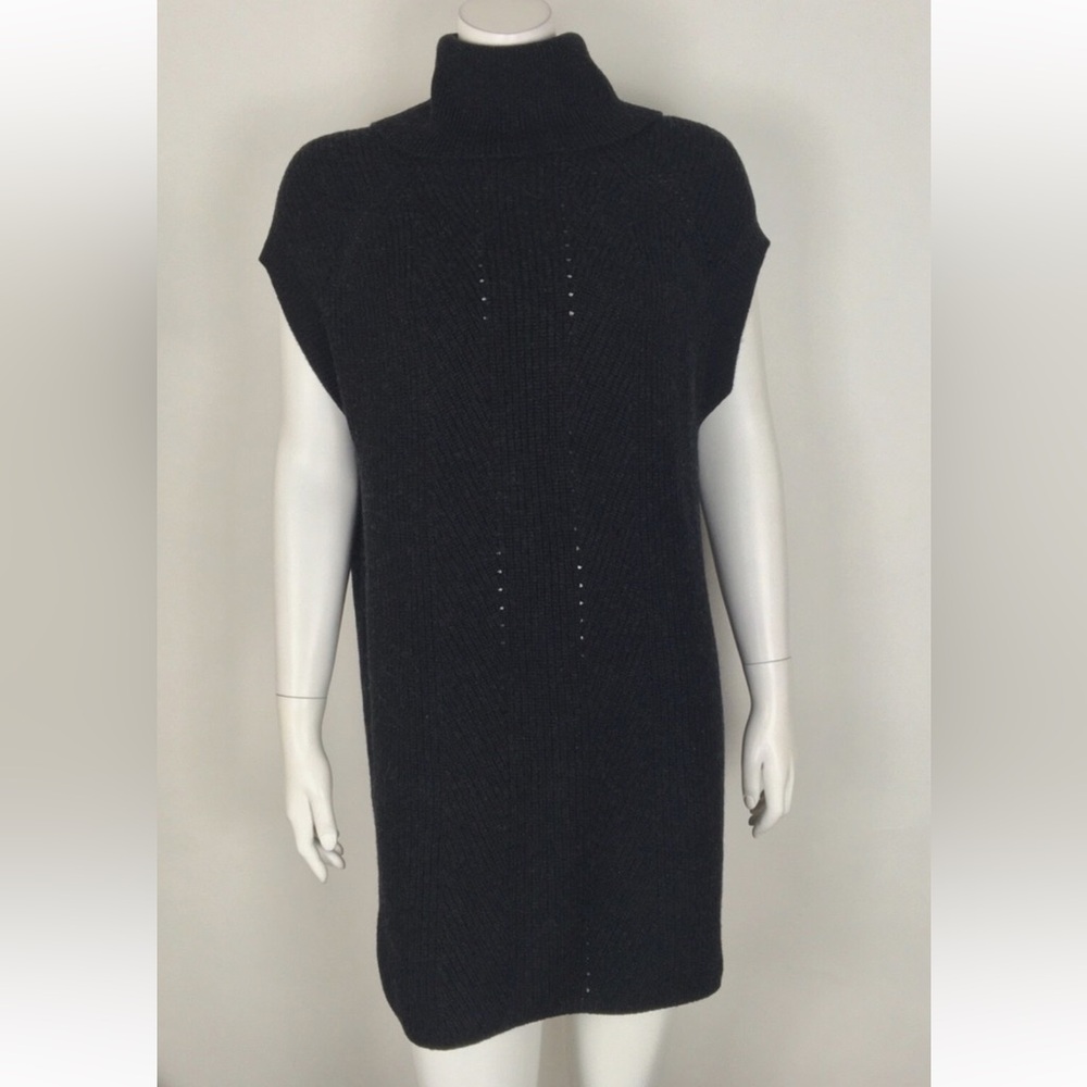 Vince Black Knit Turtleneck Sweater